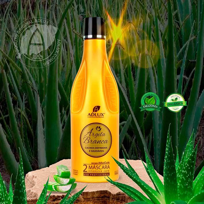Arcilla Blanca Rizos Mascarilla Mantenimiento - 500ml