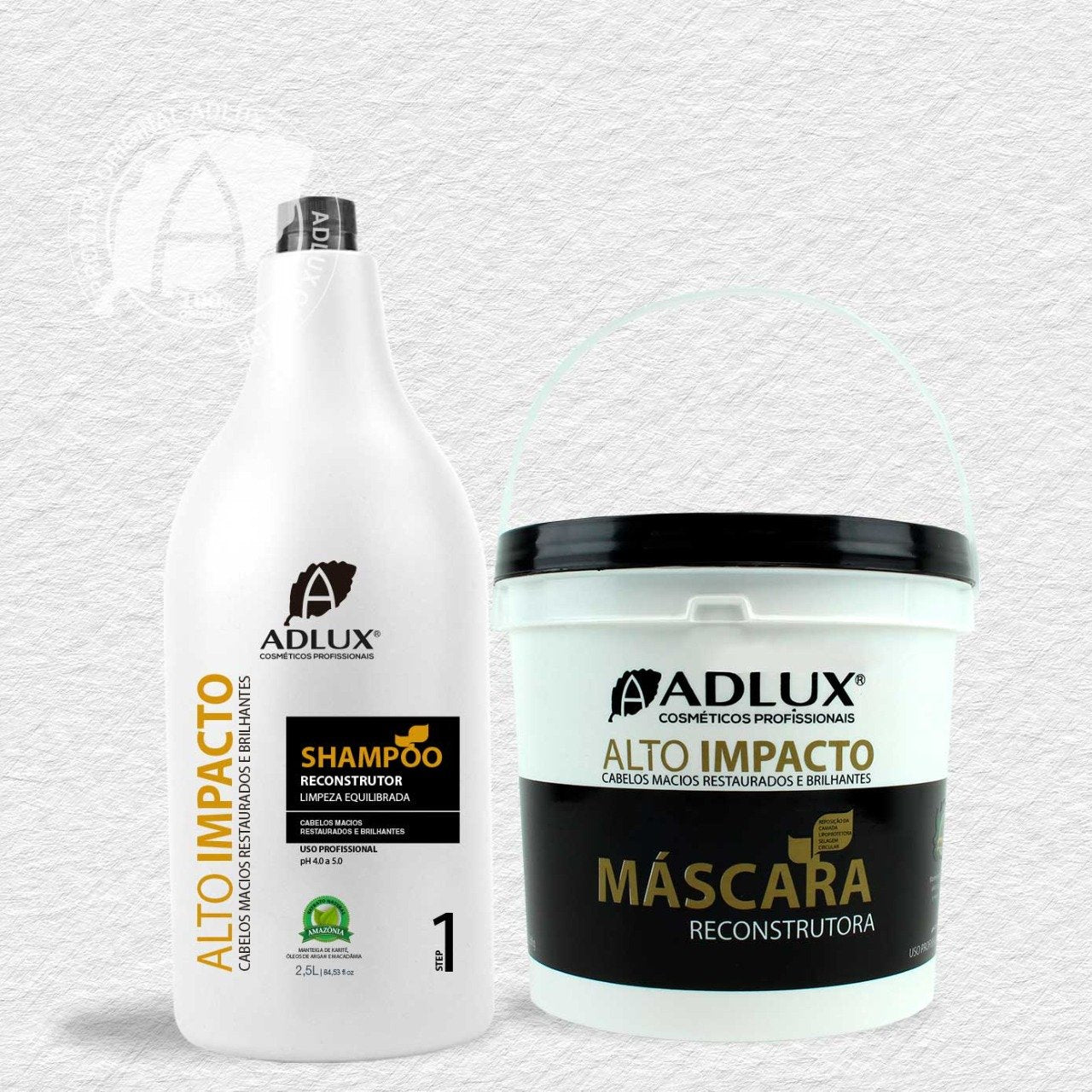 Kit Alto Impacto Profissional 2,5L - 2 Passos