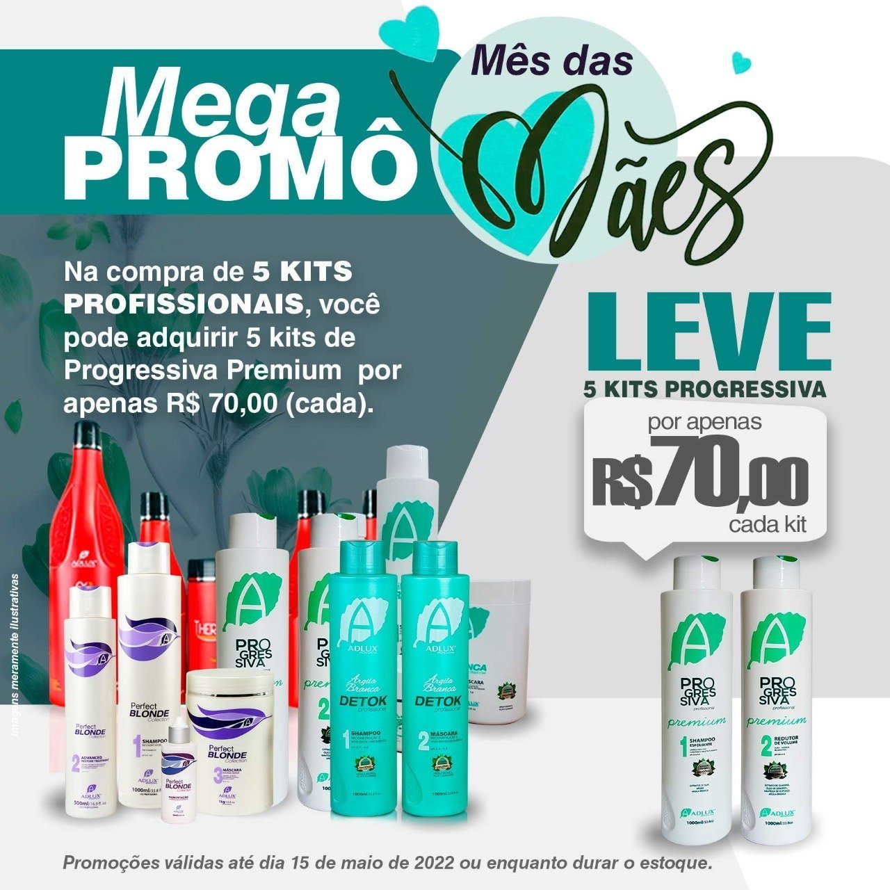 Kit Progressiva Premium PRÓ 20 Profissional – 2 passos