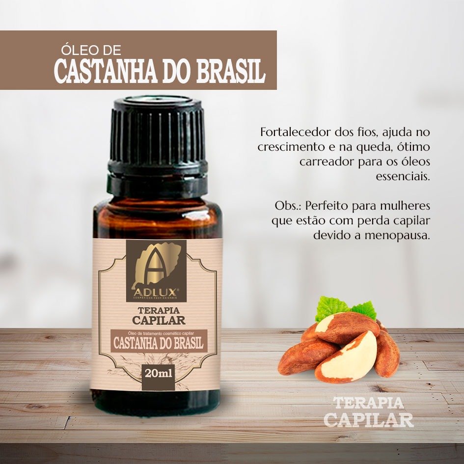 Aceite Vegetal de Castaña de Brasil 20ML