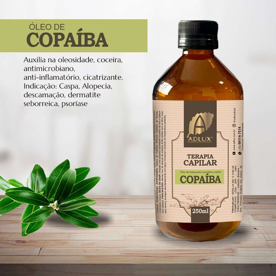 Aceite Vegetal de Copaiba 250ML