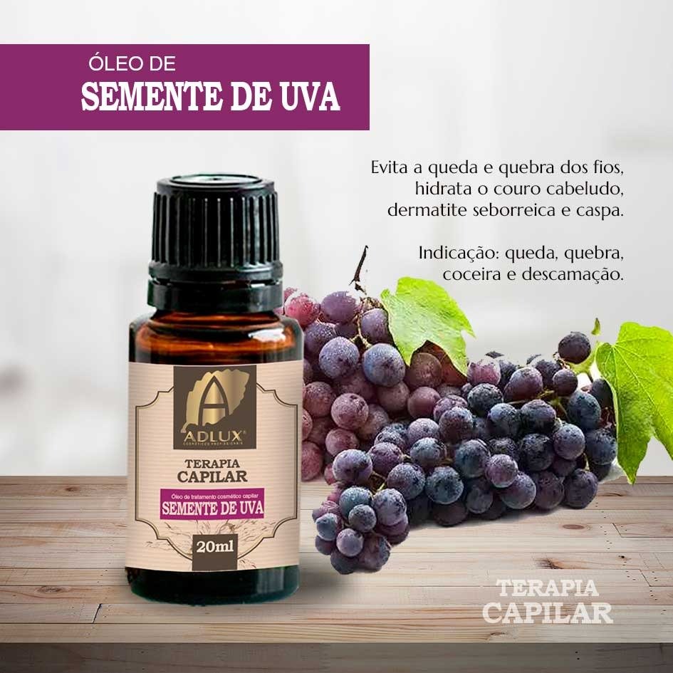 Óleo Vegetal de Semente de Uva 20ML