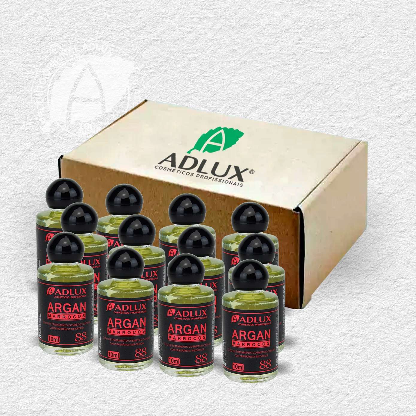 Aceite de Argán Perfumado Rojo - 10ml (12 Unidades)