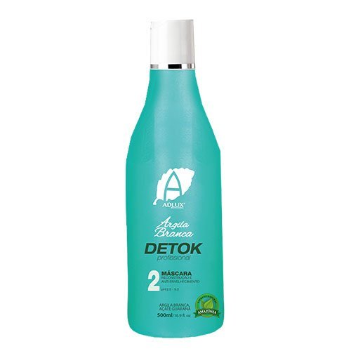 P2 Mascarilla Arcilla Blanca Detox Profesional - 500ml