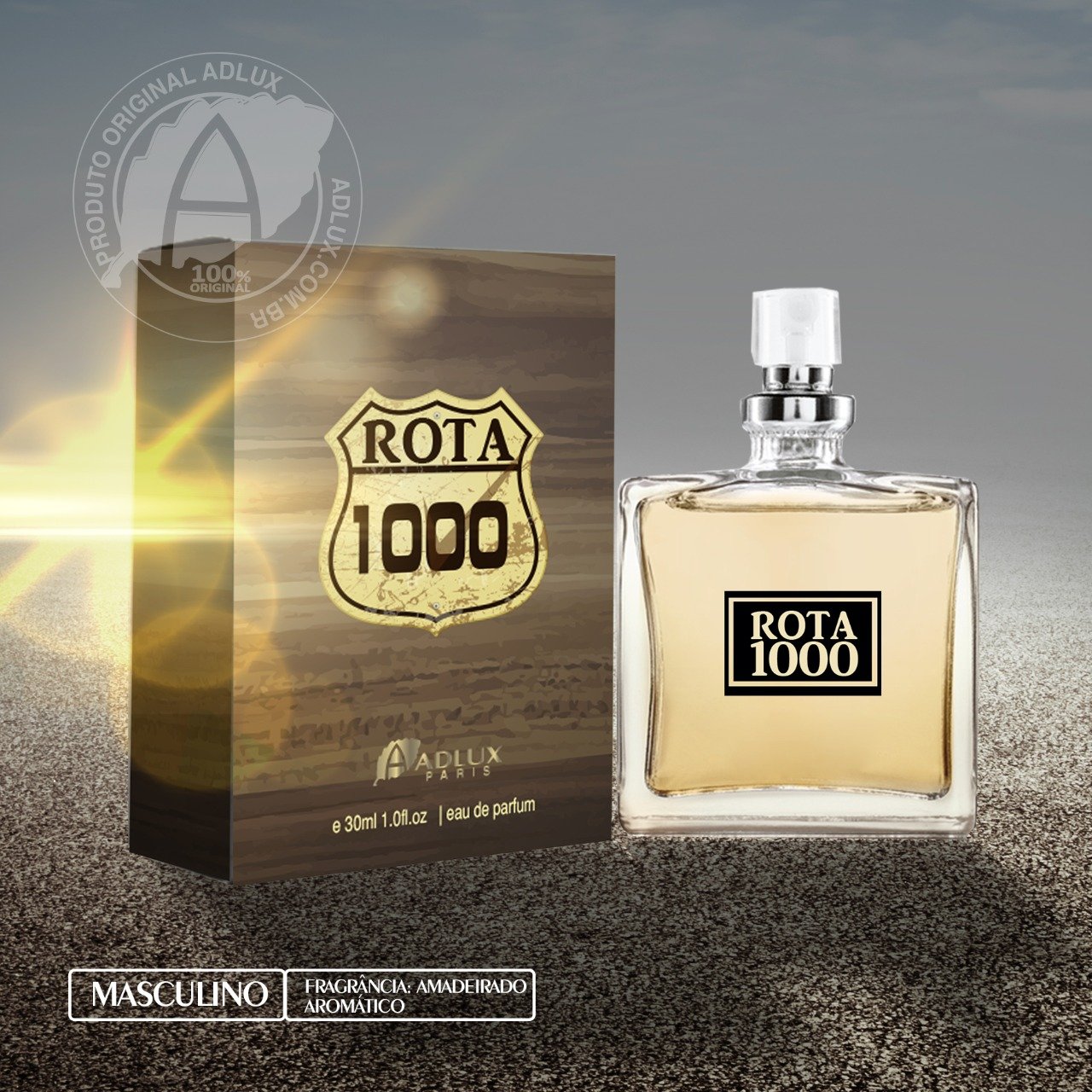 Rota 1000 Masculino - 30ml