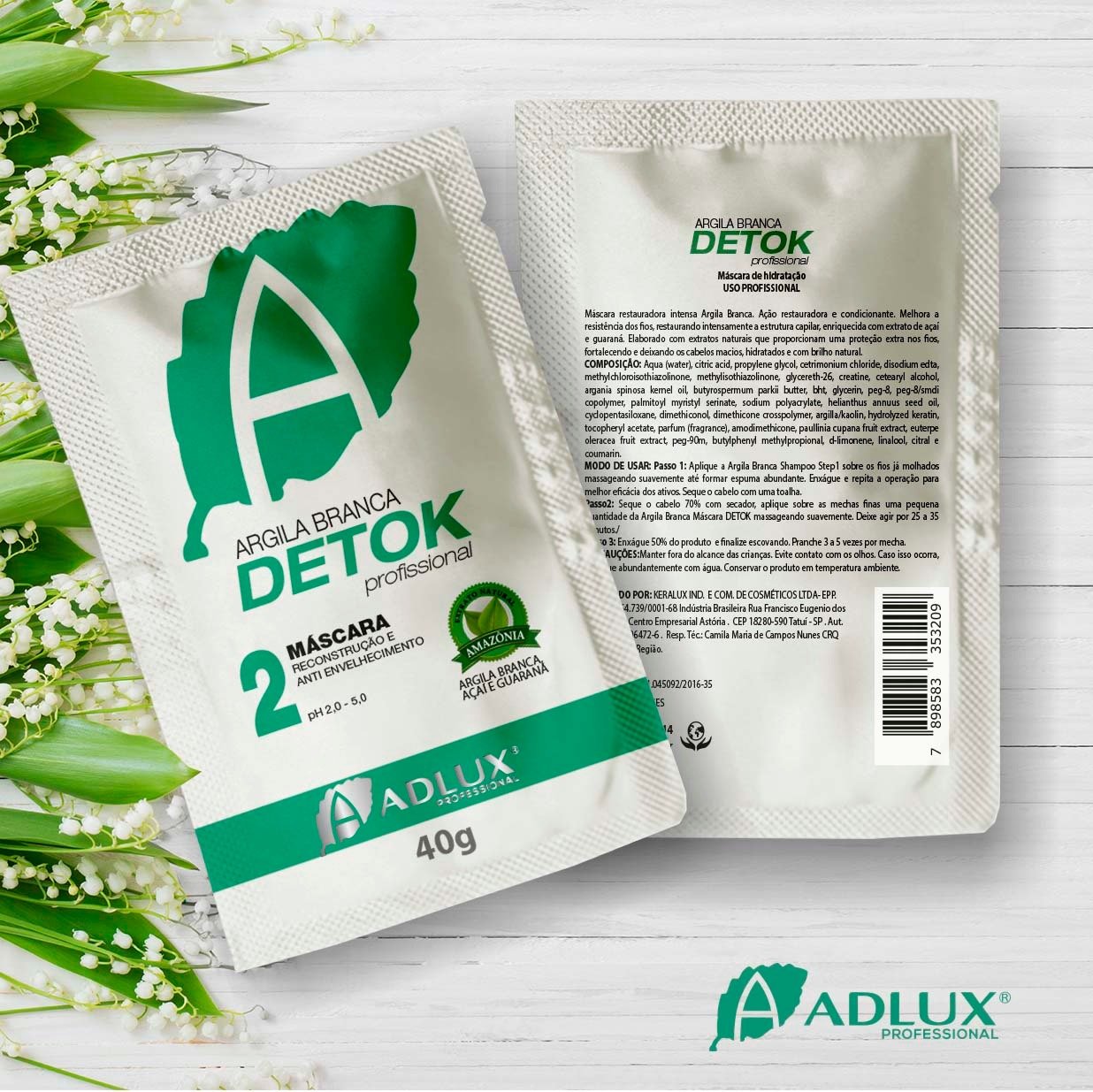 Sobre Arcilla Blanca Detox – 40g