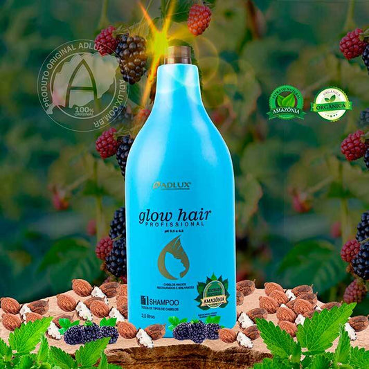 Glow Hair Shampoo Profissional 2.5l (Sem Válvula)