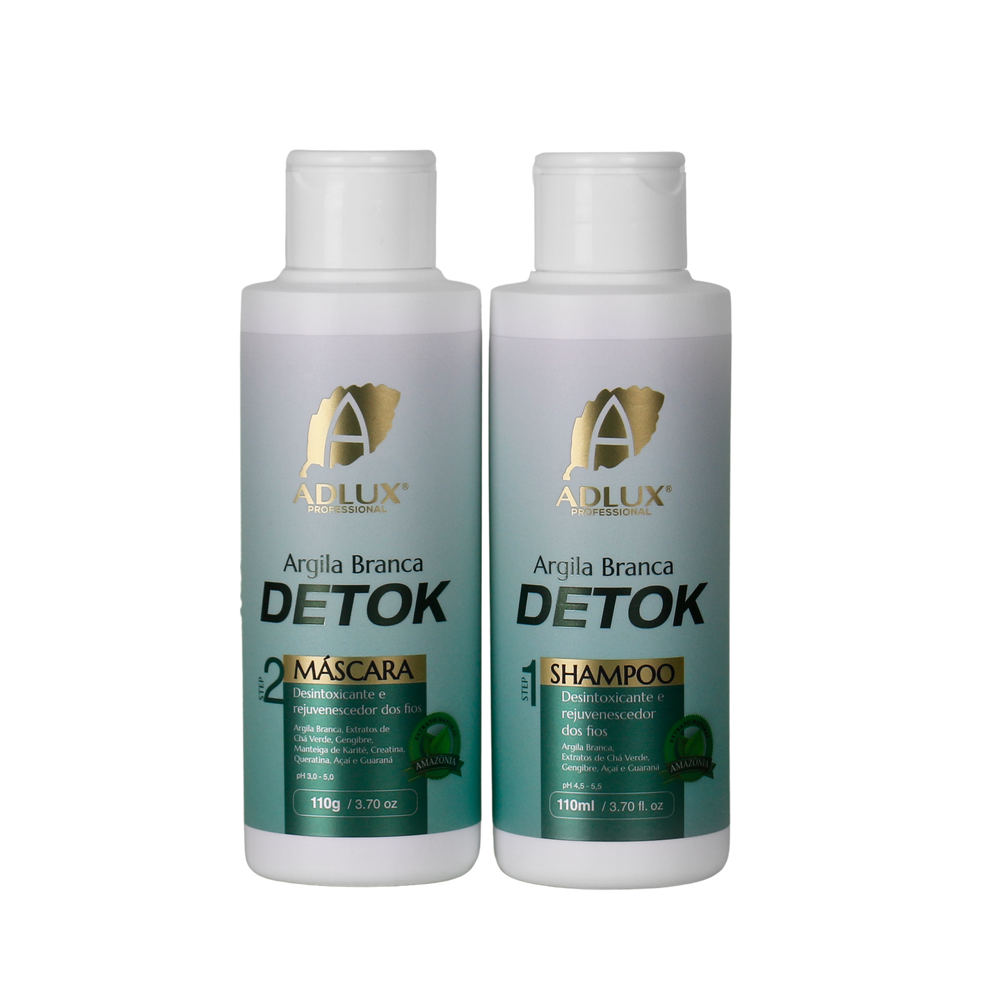 Kit Mini Argila Branca Detok Manutenção – 110ml