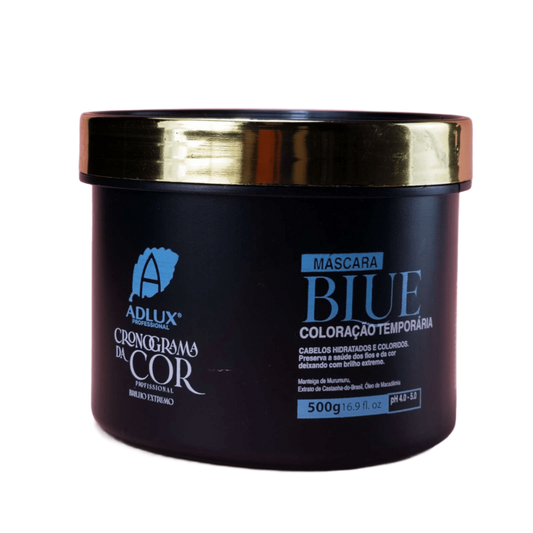 Máscara Cronograma da Cor Blue- 500g (Lançamento)