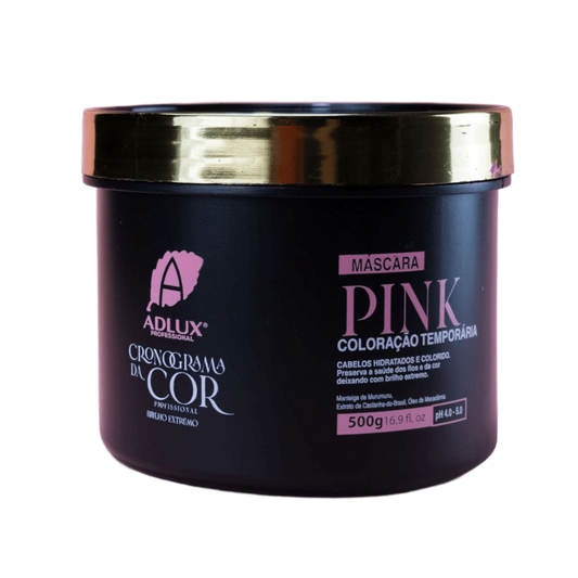 Máscara Cronograma da Cor Pink - 500g (Lançamento)