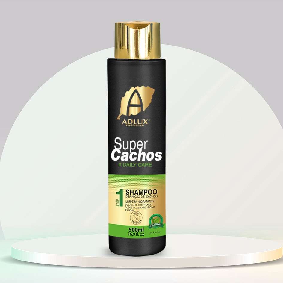 Super Cachos Shampoo Manutenção Step 1 - 500ml (Lançamento)
