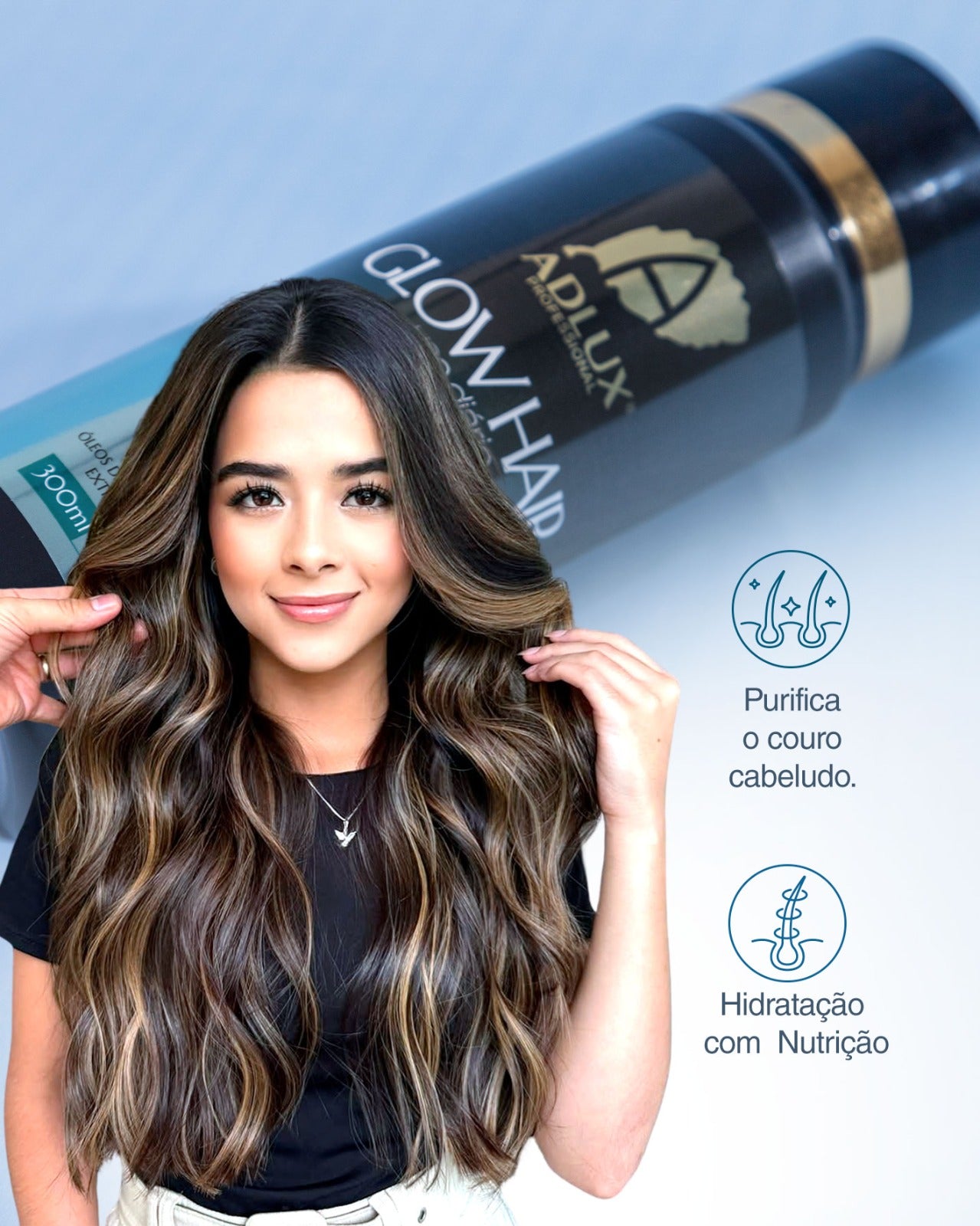 Kit Glow Hair Manutenção – 2 Passos (Lançamento)