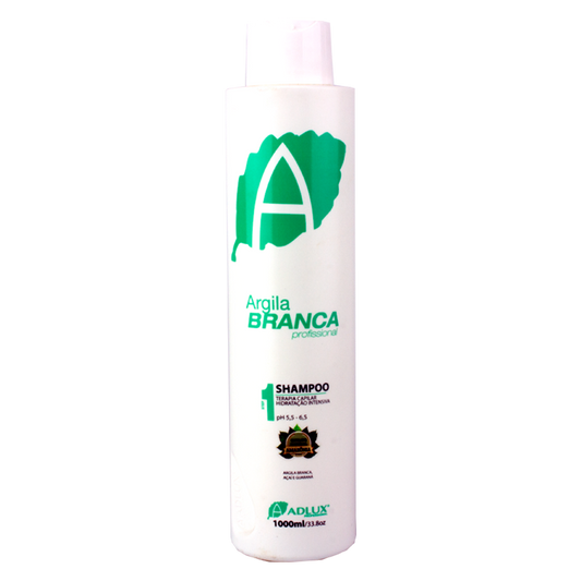 Argila Branca Shampoo Profissional - 1l